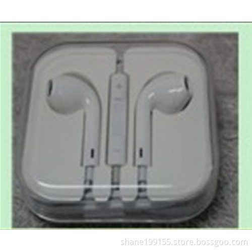 Stylish design Iphone5 white earphones wholesale